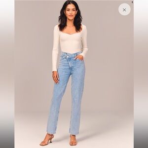Abercrombie Criss Cross Jeans